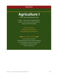 Agriculture I Free Preview