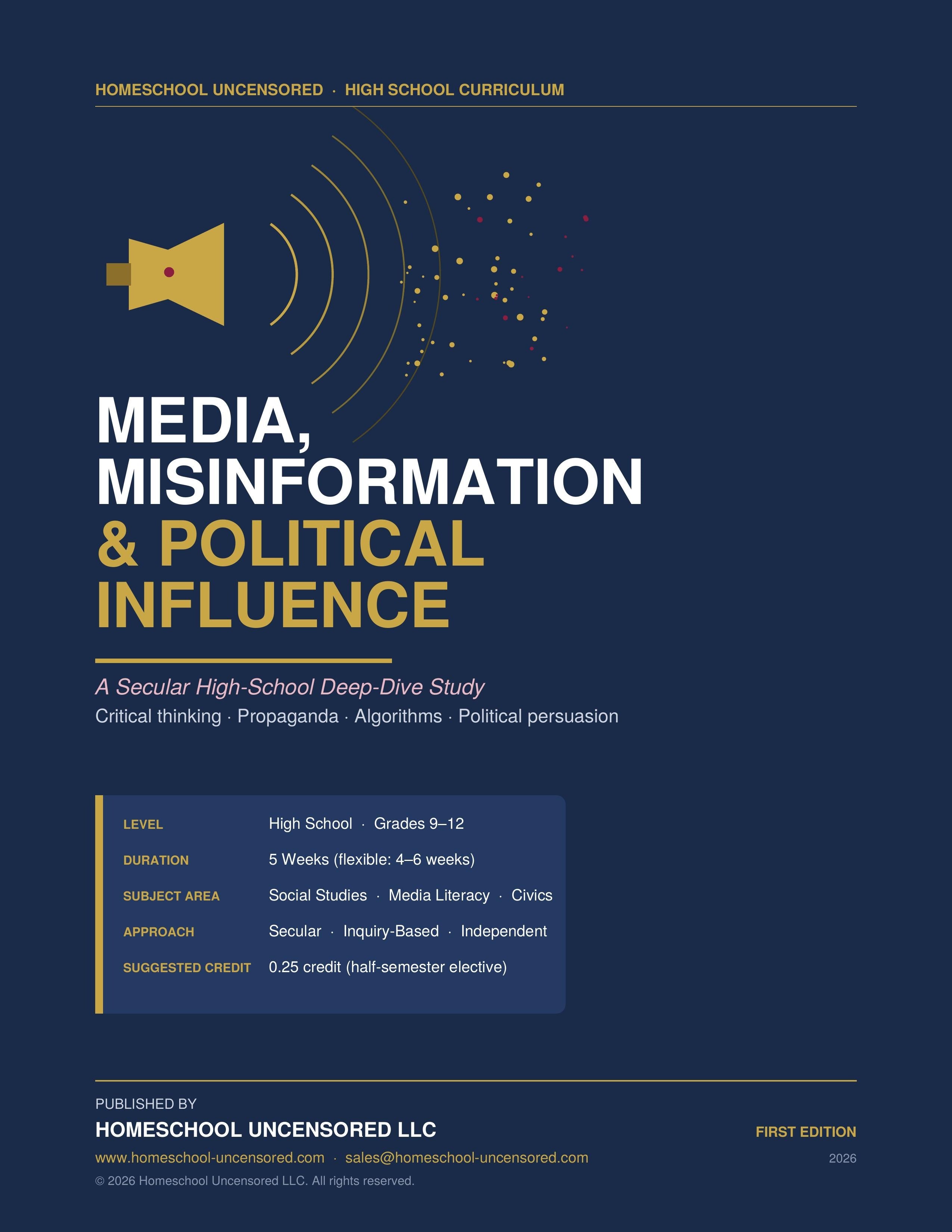 Media, Misinformation, and Political Influence Free Preview