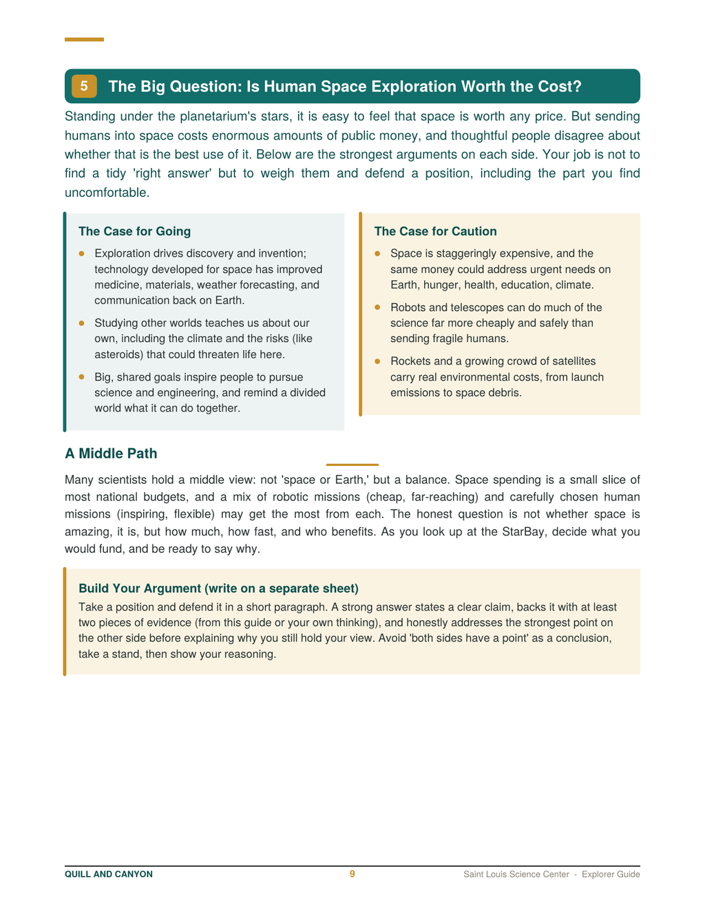 St. Louis Science Center Explorer Guide